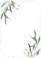 Leaf Branches (Shaped Cut) Back