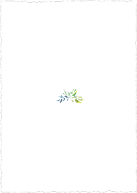 Leafy Flourish Monogram (Shaped Cut) Back