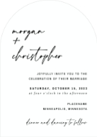 Modern Script (Shaped Cut) Front