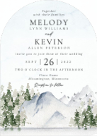 Mountain View (Shaped Cut) Front