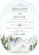 Mountain View (Shaped Cut) Front
