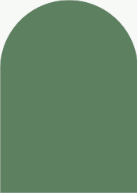 Arched Greenery (Shaped Cut) Back