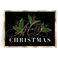 Trimmed Merry Christmas Back | Front