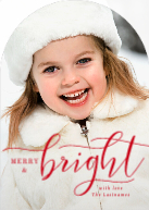 Bright Script (Shaped Cut) Front
