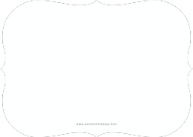 Christmas Calligraphy (Shaped Cut) Back