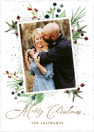 Festive Photograph (Shaped Cut) Front