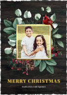 Holiday Cardinal (Shaped Cut) Front
