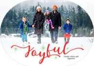 Joyful Snowfettie (Shaped Cut) Front