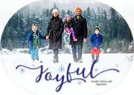 Joyful Snowfettie (Shaped Cut) Front