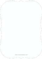 Joyful Snowfettie (Shaped Cut) Back