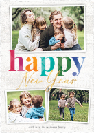 Merry Plaid, New Year Front