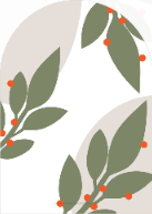 Modern Leaves (Shaped Cut) Back