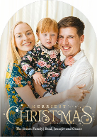Twinkly Christmas (Shaped Cut) Front
