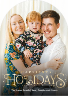 Twinkly Holidays (Shaped Cut) Front
