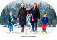 Very Merry (Shaped Cut) Front