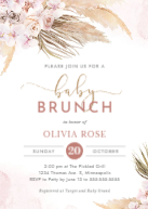 Boho Baby Brunch Front