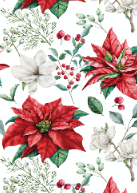 Festive Christmas Border Back