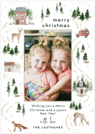 Rural Holiday (Shaped Cut) Front