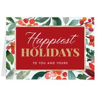 Vibrant Frame, Fold (7x5) Back | Front