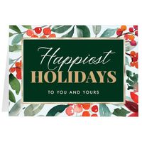 Vibrant Frame, Fold (7x5) Back | Front