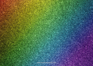 Rainbow Glitter Back