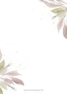 Soft Foliage Back