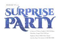 Let's Party (Surprise) Front