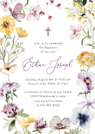 Wildflower Baptism Front