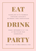 EAT DRINK PARTY (Retirement) Front