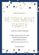 Golden Confetti (Retirement) Front