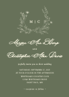 Verdant Monogram Front