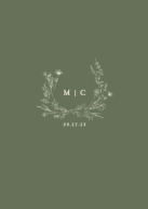 Verdant Monogram Back