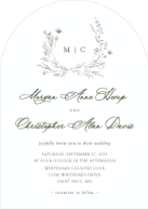 Verdant Monogram (Shaped Cut) Front