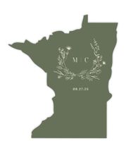 Verdant MonogramSmall (5 x 5.61) Back