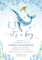 Under the Sea Baby Shower Front