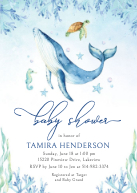 Under the Sea Baby Shower Front