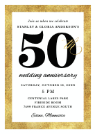 Gold Glittery Border Front