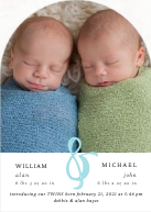 Ampersand Twins (Shaped Cut) Front