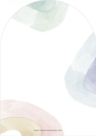 Modern Shapes (Shaped Cut) Back