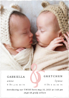 Ampersand Twins (Shaped Cut) Front