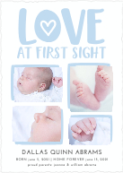 LOVE at first sight (Shaped Cut) Front