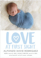 LOVE at first sight (Shaped Cut) Front