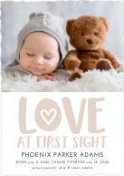 LOVE at first sight (Shaped Cut) Front