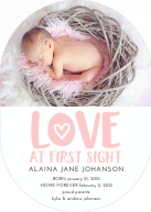 LOVE at first sight (Shaped Cut) Front