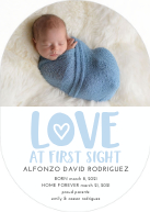 LOVE at first sight (Shaped Cut) Front