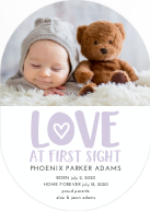 LOVE at first sight (Shaped Cut) Front
