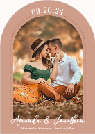 Arched Vows (Shaped Cut) Front