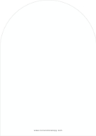 Arched Vows (Shaped Cut) Back