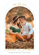 Arched Vows (Shaped Cut) Front