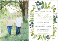 Framed Greenery Branches (Shaped Cut) Front